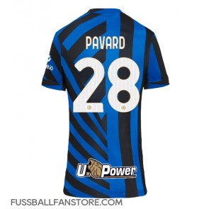 Inter Milan Benjamin Pavard #28 Replik Heimtrikot Damen 2024-25 Kurzarm